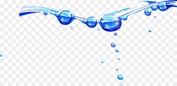 Graphic design Drop Water - Blue drops 
