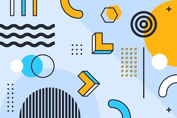 Graphic design geometric background Free Vector