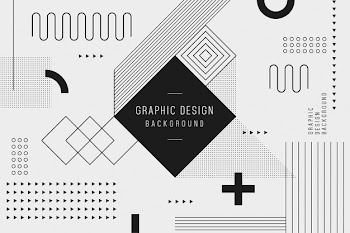 Graphic design geometric background Free Vector