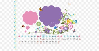 Graphic design October Illustration - Cartoon Calendar 