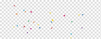 Graphic design Pattern, Colored triangle debris transparent background PNG clipart