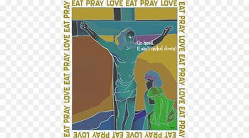 Graphic design Poster What we've got here is failure to communicate - Eat Pray Love 