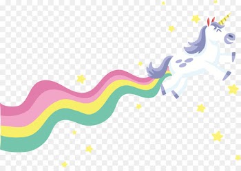 Graphic design - Riding the rainbow Pegasus 