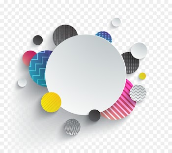 Graphic design Service design - Vector Color wave point round 