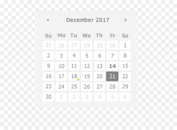 Graphic design - Simple Grey calendar pop design 