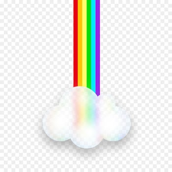 Graphic design Text Font - Rainbow transparent clouds weather APP start page 