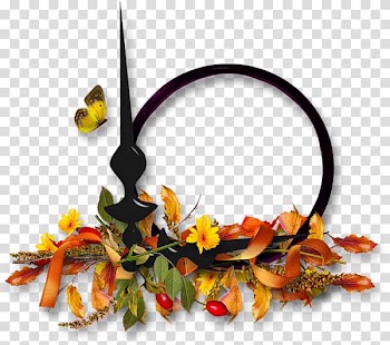 Graphic film France Light, autumn frame transparent background PNG clipart