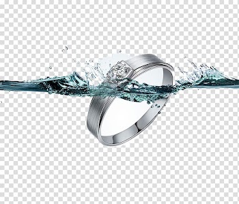 Graphic film manipulation Adobe Illustrator Software, Platinum diamond ring transparent background PNG clipart