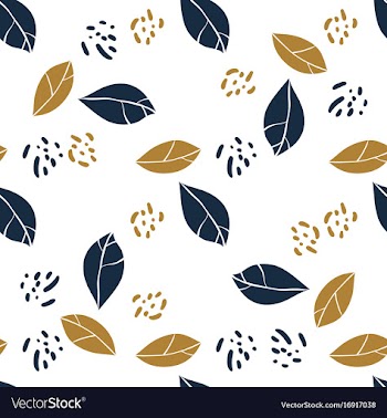 Graphic magnolia leaves and jungle spots trendy vector image