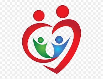 Graphic Of Heart With Two People Inside - Heart With Family Inside
