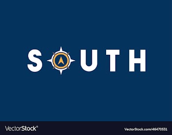 graphic of logo south compass