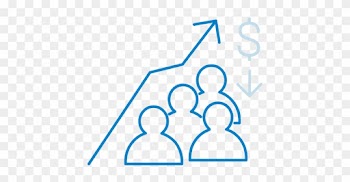 Graphic Of People With Costs Dropping - Graphic Of People With Costs Dropping