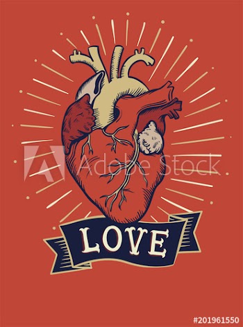 Graphic tee typography slogan love for t-shirt printing and embroidery
