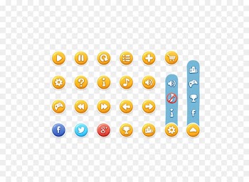 Graphical user interface Button Game - Game UI button 