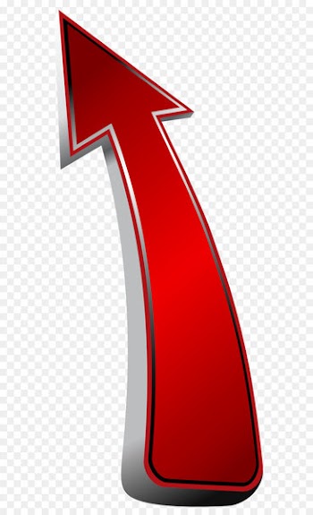 Graphics Clip art - Red Up Arrow Transparent PNG Clip Art Image 