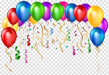 Graphics software , birthday balloon. transparent background PNG clipart