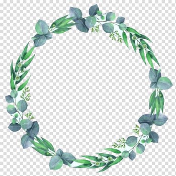 Graphics Watercolor painting Wreath Floral design, thumbtack wreath transparent background PNG clipart