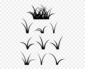 Grass Clip Art - Blades Of Grass Silhouette