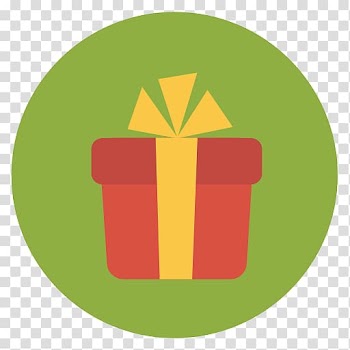 Grass leaf symbol yellow, Gift transparent background PNG clipart