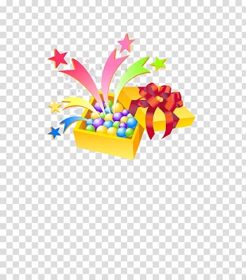 Gratis Computer file, Color gift box transparent background PNG clipart