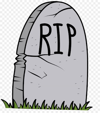Grave Cartoon Drawing Headstone - cemetery 