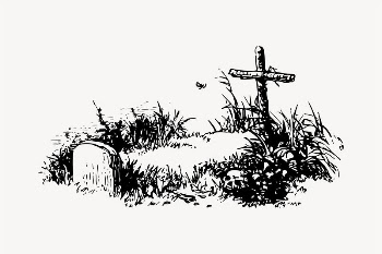Grave illustration clipart vector. Free | Free Vector - rawpixel