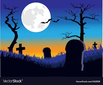  					Graveyard vector image														