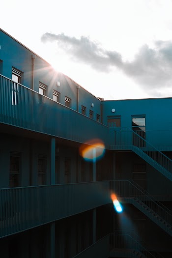 Gray 3-storey Building
