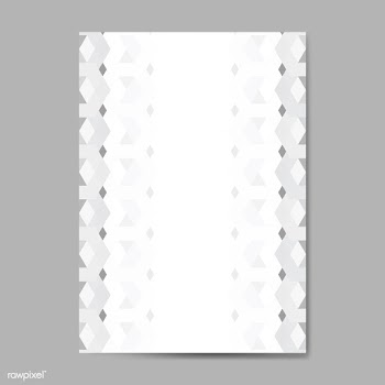 Gray 3D hexagonal pattern background | Free stock vector - 592061