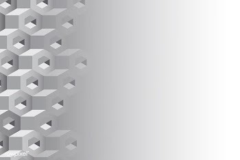 Gray 3D hexagonal pattern background | Free stock vector - 592079