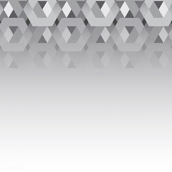 Gray 3D hexagonal pattern background | Free stock vector - 592120