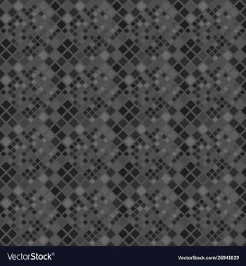 Gray abstract seamless geometrical square pattern vector image