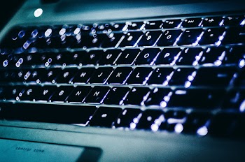 Gray and Black Computer Keyboard