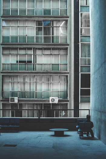 Gray and Black Concrete Building