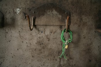 Gray and Brown Wall Hook