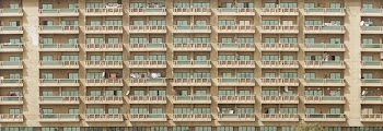 gray and green concrete buildings