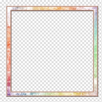 Gray and green frame, Watercolor painting frame, Frame material Frame design,Watercolor box transparent background PNG clipart