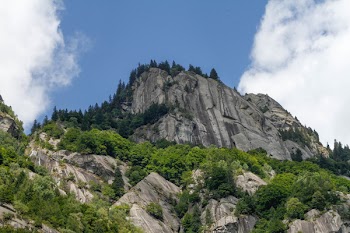 Gray and Green Mountain