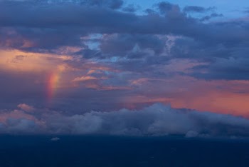 Gray and Orange Clouds