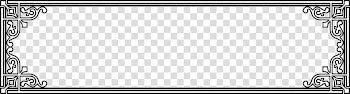 Gray and white template, Black and white frame Brand Pattern, Classic Lace Black Frame transparent background PNG clipart