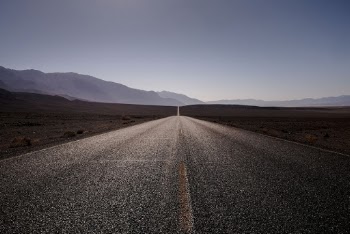 Gray Asphalt Road