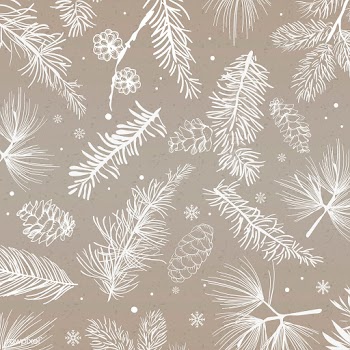 Gray background with winter decoration vector | Free stock vector - 519136