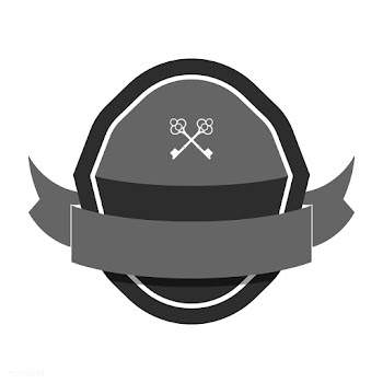 Gray badge embellished with a banner | Free stock vector - 543134