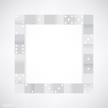 Gray blocks on blank white background vector | Free stock vector - 544310