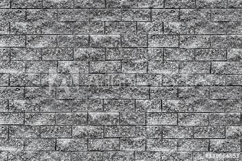 Gray brick wall