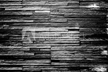 Gray brick wall