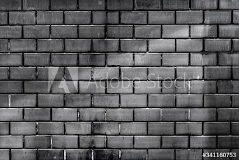 Gray brick wall
