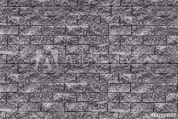 Gray brick wall