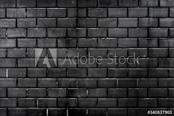 Gray brick wall textured background