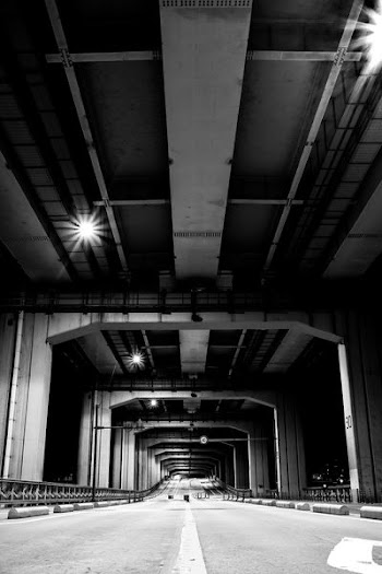 gray bridge structure